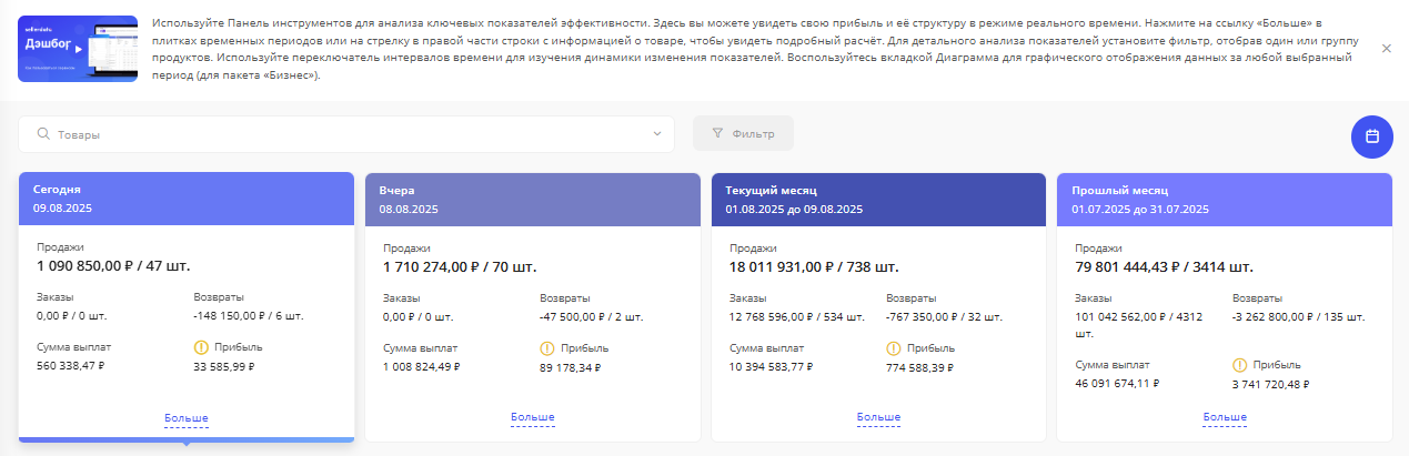 Скриншот результатов кейса 5